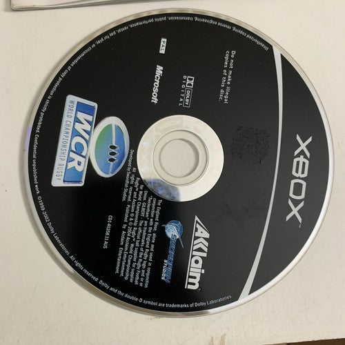WRC World Championship Rugby Microsoft XBOX Original PAL Game Complete