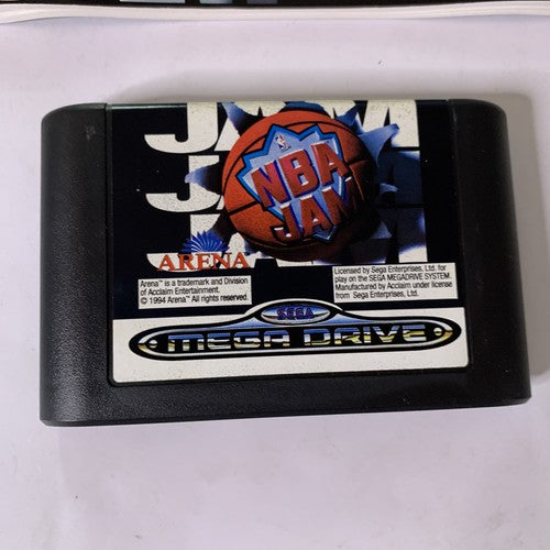 NBA Jam SEGA Mega Drive PAL 1994 Game Complete
