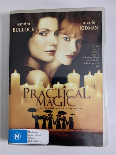 Practical Magic (DVD, 1998) Sandra Bullock, Nicole Kidman, Dianne Wiest Region 4