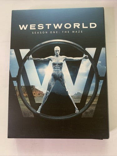 Westworld : Season 1 (DVD, 2016, 3-Disc) Ed Harris, Anthony Hopkins Region 4