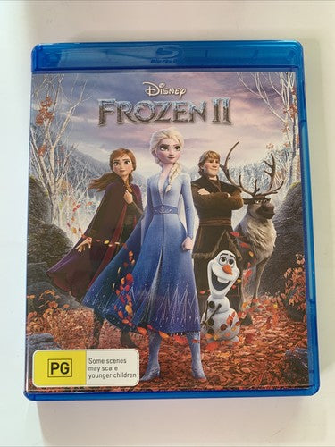 Frozen II (Blu-ray, 2019) Disney Animated Film All Regions
