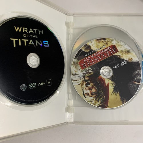 Wrath of the Titans / Clash of the Titans / Alexander / Troy (DVD) Region 4