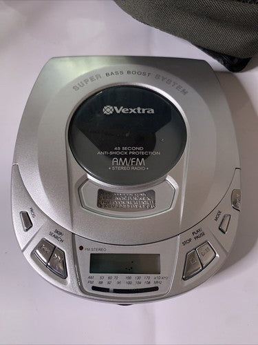 Vextra VX3991 Portable CD Player + Case Bag *Doesn't Play No Disc Error