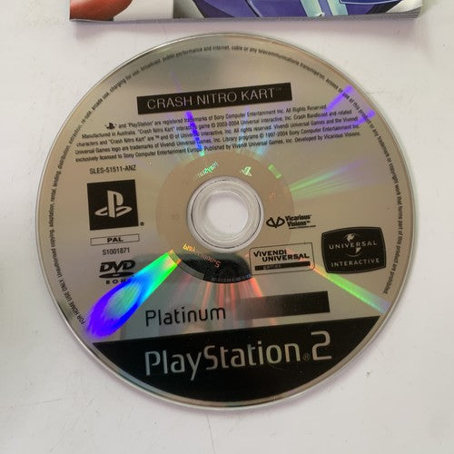 Crash Nitro Kart PS2 Sony PlayStation 2 PAL 2004 Game Complete