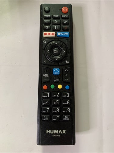 Genuine Humax RM-M13 Remote Control for HDR-3000T PVR Recorder