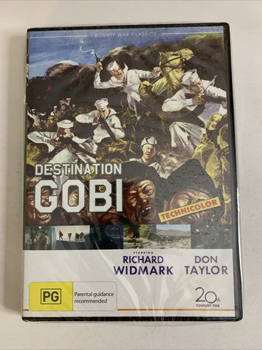 Destination Gobi (DVD, 1953) Richard Widmark, Don Taylor Region 4 NEW