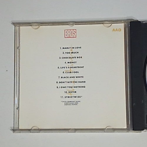 Bros – The Time (CD, 1989) Canada Bonus Track BEK 45390