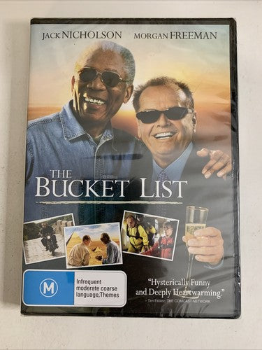The Bucket List (DVD, 2007) Jack Nicholson, Morgan Freeman Region 4 NEW Sealed