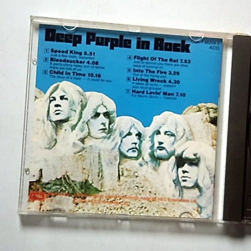 Deep Purple – In Rock (CD, 1987) UK CDP 7 46239 2
