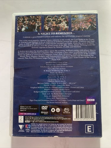 Last Night of the Proms (DVD, 2010) BBC Region 4