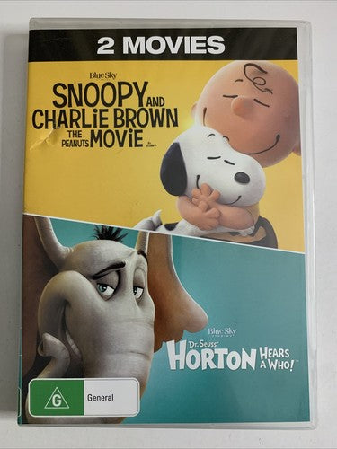 Horton Hears a Who! / Snoopy and Charlie Brown: The Peanuts Movie (DVD) Region 4