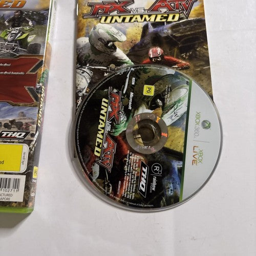 MX vs. ATV Untamed - Xbox 360 PAL - Complete With Manual
