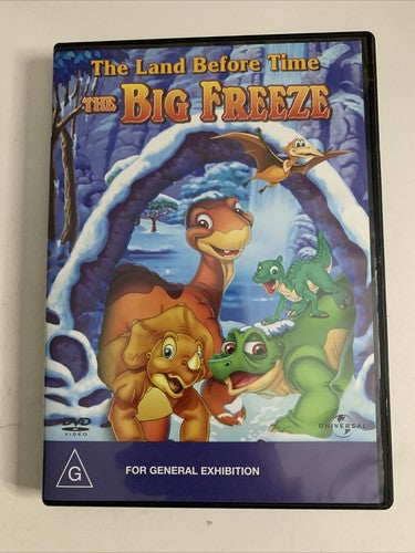 The Land Before Time: The Big Freeze (DVD, 2001) Animation Region 4 &2