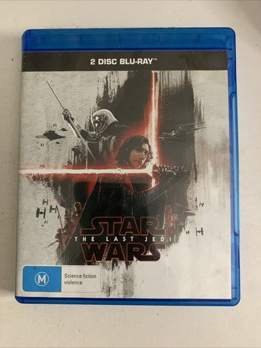 Star Wars: The Last Jedi (Blu-ray, 2017, 2-Disc) All Regions
