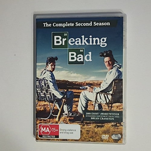 Breaking Bad : Season 2 (DVD, 2009, 4-Disc) Region 4