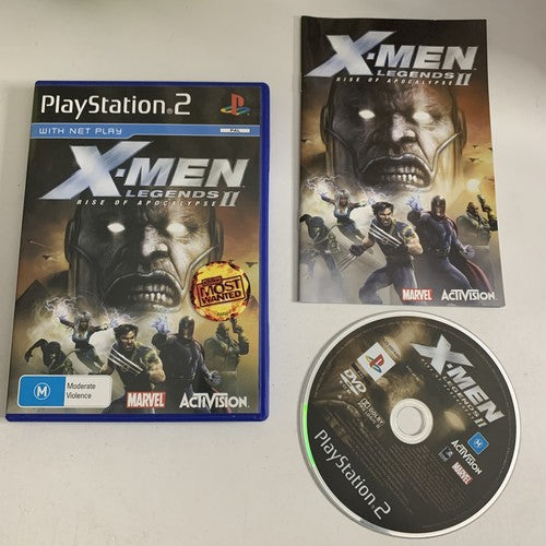 X-Men Legends II: Rise Of Apocalypse PS2 Sony PlayStation 2 PAL Game Complete