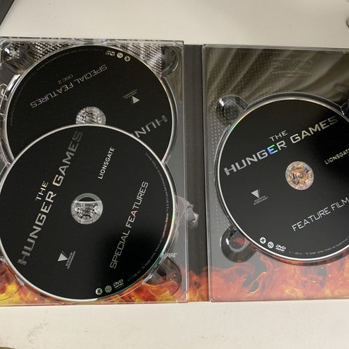 The Hunger Games (Deluxe Edition, DVD, 2011, 3-Discs) Jennifer Lawrence Region 4