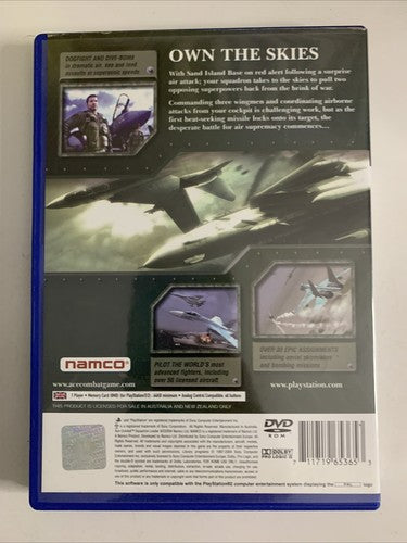 Ace Combat: Squadron Leader PS2 Sony PlayStation 2 PAL Game Complete