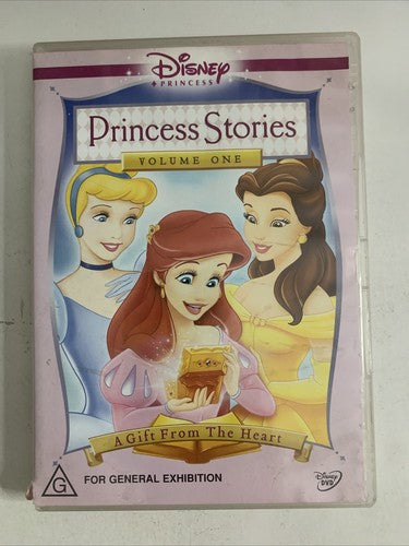 Disney Princess Stories: A Gift from the Heart : Vol 1 (DVD, 2005) Region 4