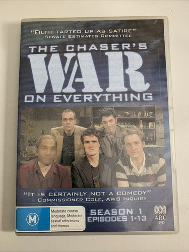The Chaser's War on Everything : Season 1 : Episodes 1-13 (DVD, 2006) Region 4