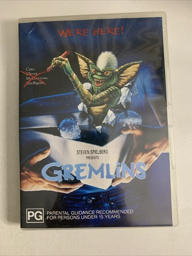 Gremlins (DVD, 1984) Phoebe Cates, Zach Galligan Region 4