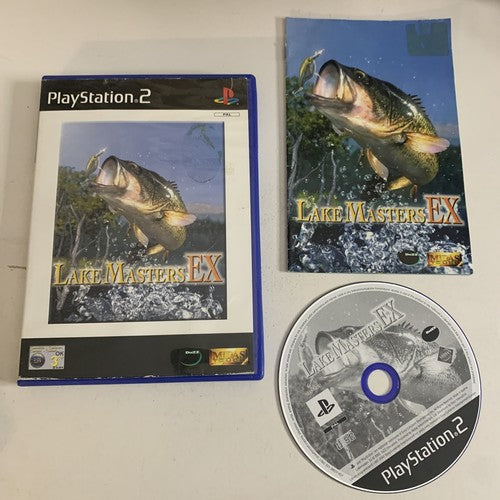 Lake Masters EX Fishing PS2 PlayStation 2 PAL 2009 Game Complete