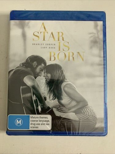 A Star Is Born (Blu-ray, 2018) Bradley Cooper, Lady Gaga Region B NEW Sealed