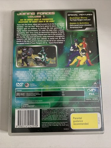 Power Rangers SPD: Joining Forces Vol 1 (DVD, 2005) Region 4