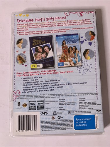 The Sisterhood Of The Traveling Pants 1 & 2 (DVD, 2-Disc) Region 4