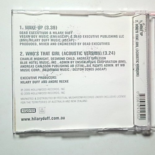 Hilary Duff – Wake Up (CD, 2005) Australia 2061641252