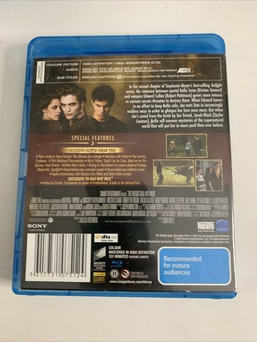 The Twilight Saga: New Moon (Blu-ray, 2009) Region B