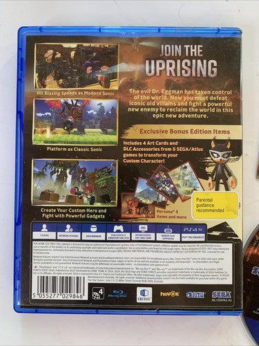 Sonic Forces PS4 Sony Playstation 4 SEGA Game