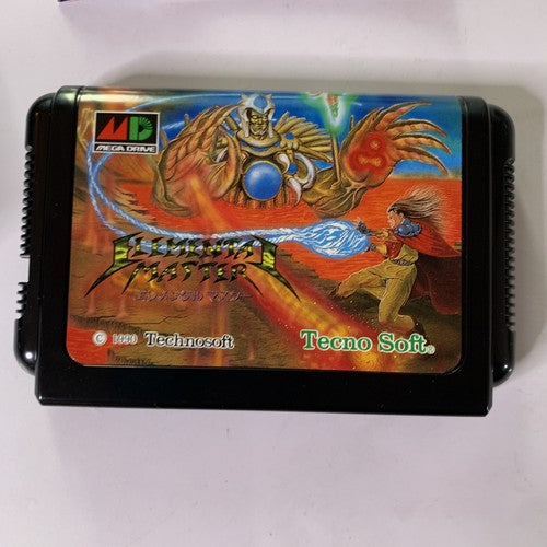 Elemental Master SEGA Mega Drive NTSC-J Japanese 1990 Game Complete