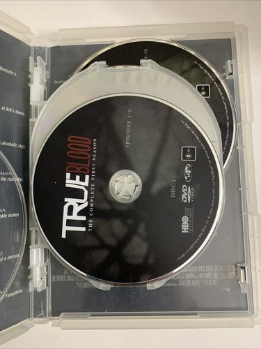 True Blood : Season 1 (DVD, 2008, 5-Disc) Region 4