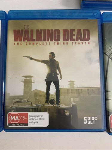 The Walking Dead: The Complete Seasons 1-5 (Blu-ray, 20-Disc) Region B