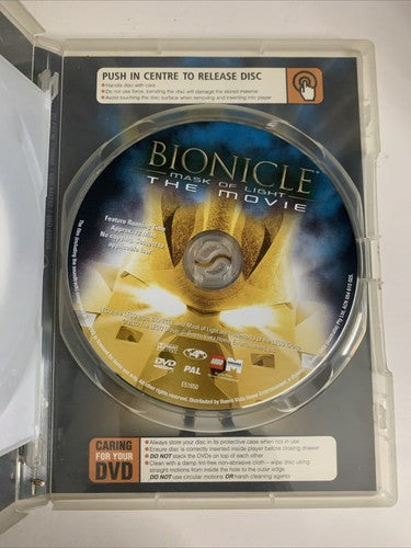 Bionicle Mask of Light : The Movie (DVD, 2001, 2-DIsc) Region 4