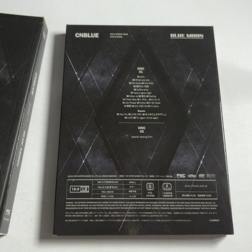 CNBLUE Blue Moon - World Tour Live In Seoul (DVD, 2013) Region 2 Japan