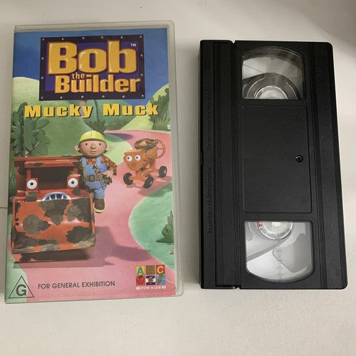 Bob the Builder: Mucky Muck (VHS, 1999) PAL