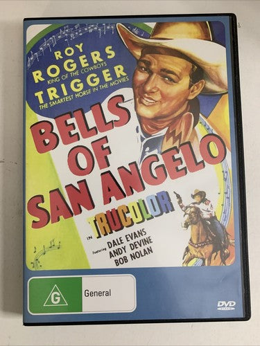Bells of San Angelo (DVD, 1947) Roy Rogers, Andy Devine All Regions