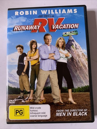 RV Runaway Vacation (DVD, 2006) Robin Williams, Jeff Daniels Region 4