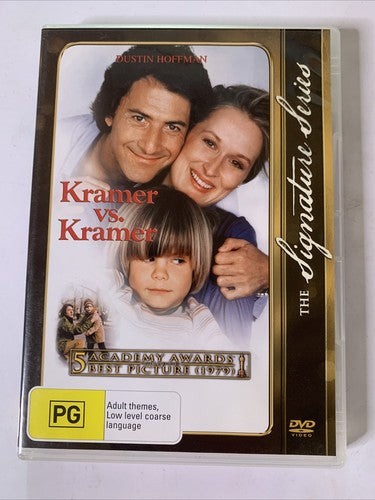 Kramer Vs Kramer (DVD, 1979) Dustin Hoffman, Meryl Streep Region 4 NEW