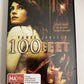 100 Feet (DVD, 2008) John Fallon, Famke Janssen, Ed Westwick Horror Film Region4