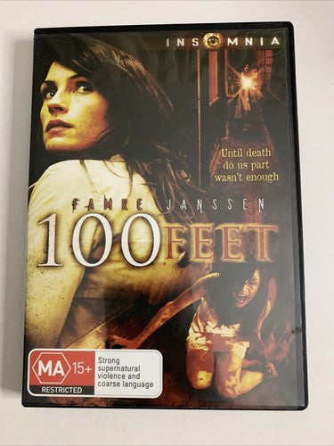 100 Feet (DVD, 2008) John Fallon, Famke Janssen, Ed Westwick Horror Film Region4