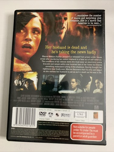 100 Feet (DVD, 2008) John Fallon, Famke Janssen, Ed Westwick Horror Film Region4