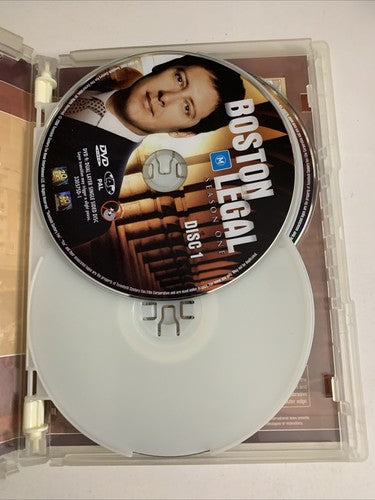 Boston Legal : Season 1 (DVD, 2004, 5-Disc) Region 4