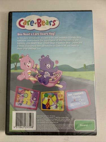 Care Bears: The Tell-Tale Tummy (DVD, 1987) Region 4 NEW Sealed