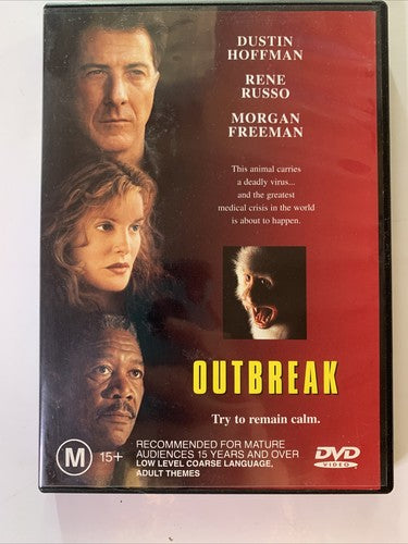 Outbreak (DVD, 1995) Dustin Hoffman, Kevin Spacey, Morgan Freeman Region 4