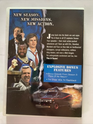 A-Team : Season 4 (DVD, 1985, 6-Disc) Region 4