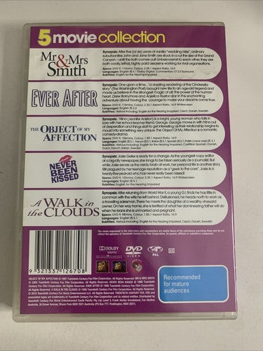 Mr & Mrs Smith / Ever After / Object My Affection / Never Been Kissed / Walk DVD