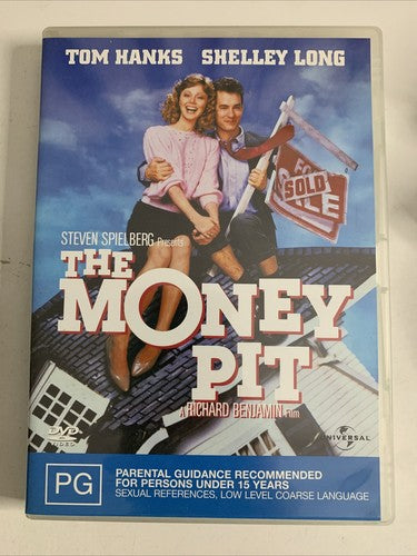 The Money Pit (DVD, 1986) Tom Hanks, Shelley Long Region 4 &2